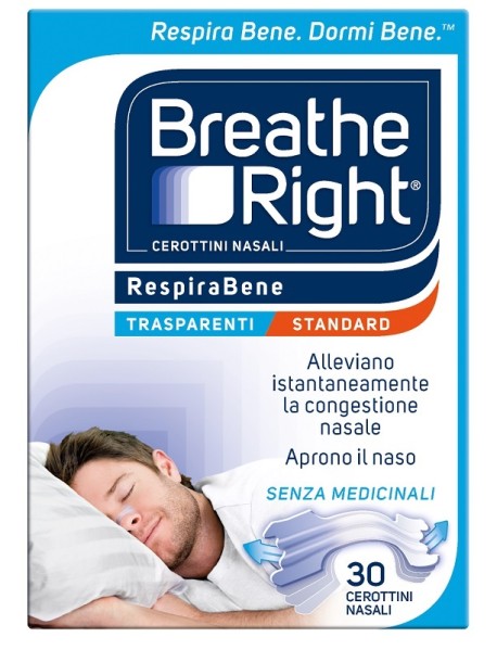 BREATH RIGHT TRASPARENTI 30PZ