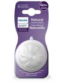 AVENT TETT NAT 3,0 6M+ 2PZ