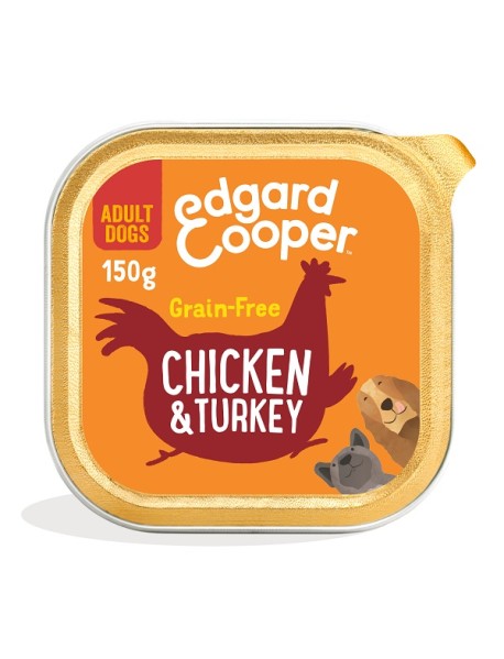 E&C DOG ADULT CHICKEN/TURK150G