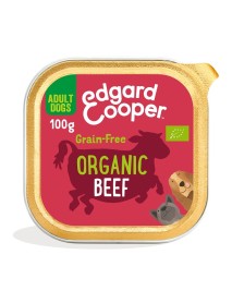 E&C DOG ADULT ORG BEEF 100G