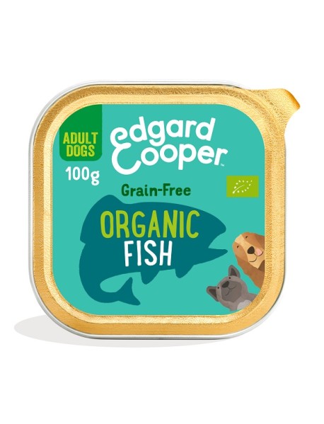 E&C DOG ADULT ORG FISH 100G