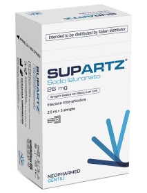 SUPARTZ SIRINGA INTRA-ARTICOLARE 2,5ML 3 SIRINGHE