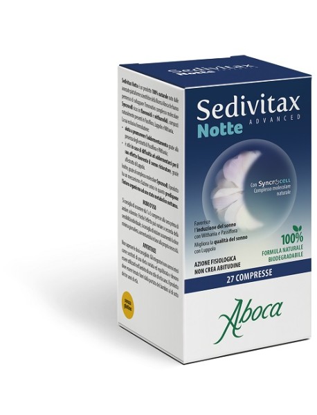 SEDIVITAX NOTTE ADVANCED 27 COMPRESSE