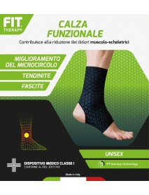 FIT THERAPY CALZA FUNZ NERO L