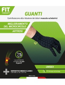 FIT THERAPY GUANTI NERO L