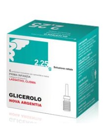 GLICEROLO 6 CONTENITORI MONODOSE 2,25G NOVA ARGENTIA