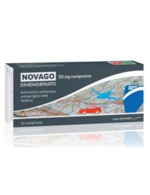 NOVAGO 10 COMPRESSE 50MG