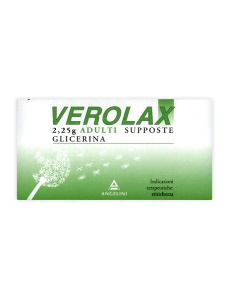 VEROLAX ADULTI 18 SUPPOSTE GLICERINA