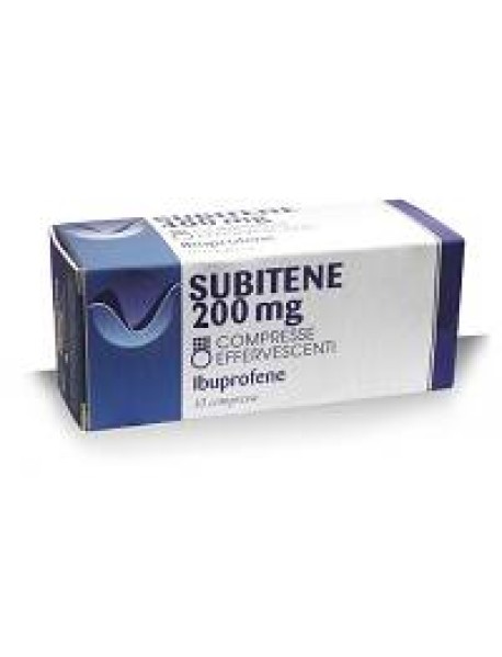 SUBITENE*10CPR EFF 200MG