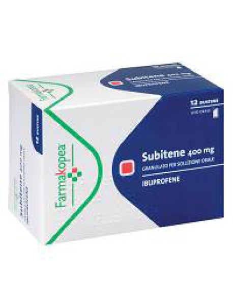 SUBITENE*OS GRAT 12BUST 400MG