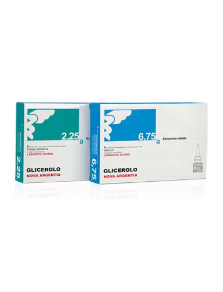 GLICEROLO PRIMA INFANZIA 6 CONTENITORI MONODOSE 2,25G EG