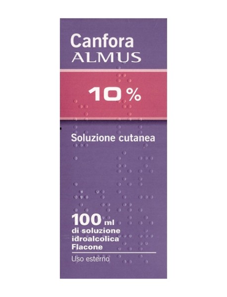 CANFORA ALMUS 10% SOLUZIONE OLEOSA 100ML