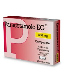EG PARACETAMOLO 20 COMPRESSE 500MG