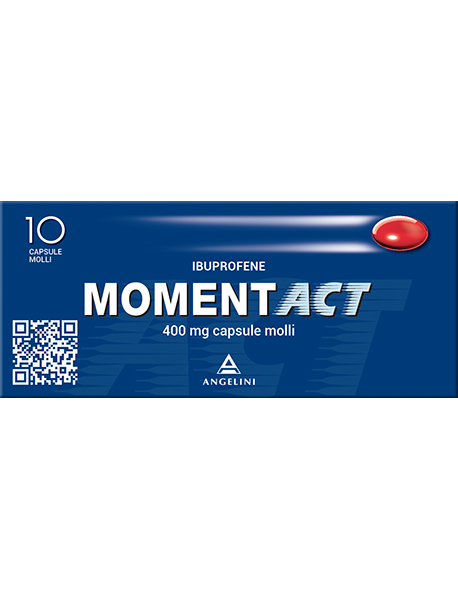 MOMENTACT 10 CAPSULE MOLLI 400MG