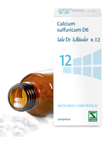 SALE DR.SCHUSSLER N.12 CALCIUM SULFURICUM D6 200 COMPRESSE