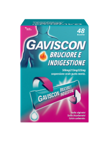 GAVISCON BRUCIORE E INDIGESTIONE 48 BUSTINE