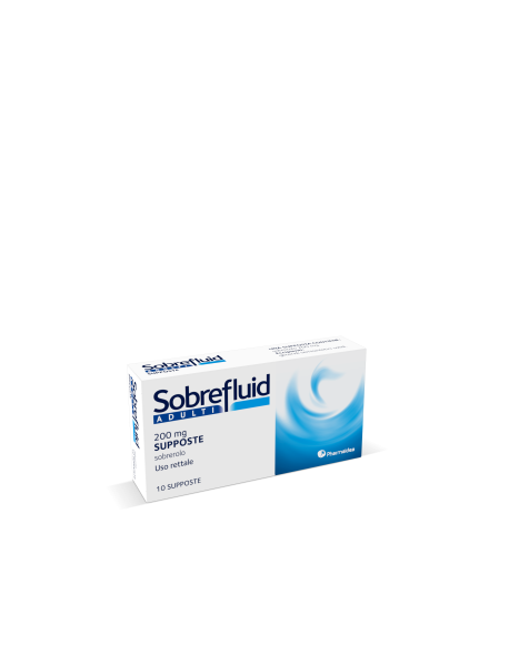 SOBREFLUID ADULTI 10 SUPPOSTE 200MG