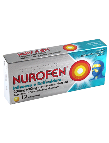 NUROFEN INFLUENZ RAFFR*12CPR GMM