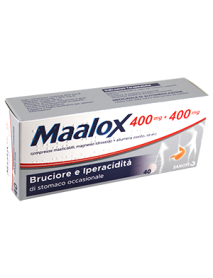 MAALOX*40CPR MAST400MG+400MG GMM