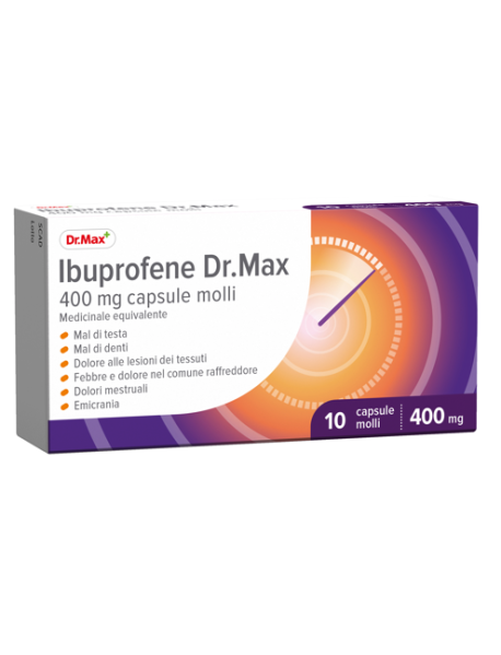 IBUPROFENE DRMAX*10CPS 400MG