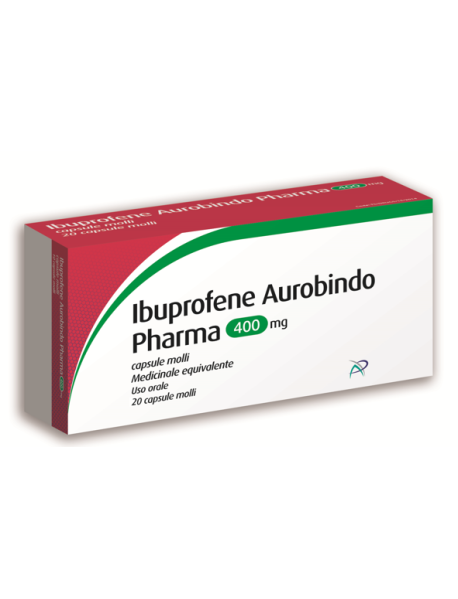 IBUPROFENE AUR*20CPS MOL 400MG