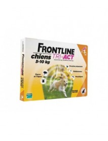 MERIAL FRONTLINE TRI-ACT CANI 5-10KG 3 PIPETTE 1ML 