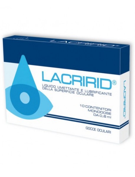 DIFASS LACRIRID GOCCE OCULARI 10 FLACONCINI MONODOSE