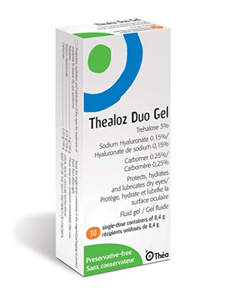 THEALOZ GEL 30 FLACONCINI MONODOSE 0,4G